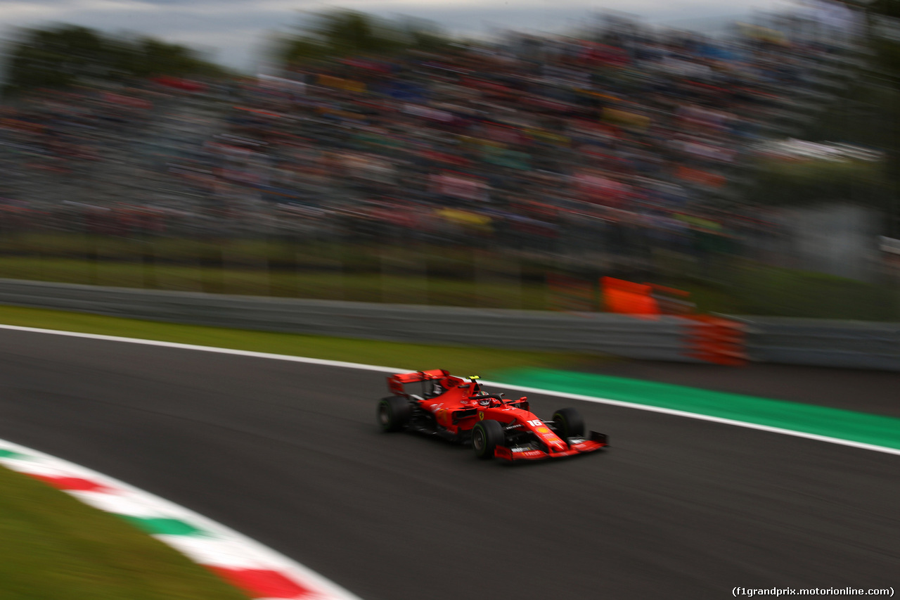 GP ITALIA, 06.09.2019 - Prove Libere 1, Charles Leclerc (MON) Ferrari SF90