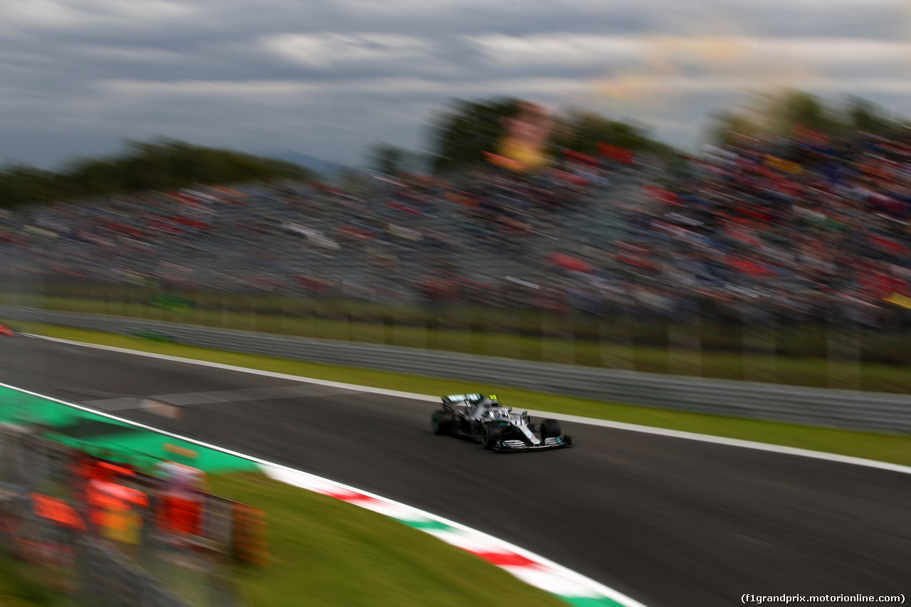 GP ITALIA, 06.09.2019 - Prove Libere 1, Valtteri Bottas (FIN) Mercedes AMG F1 W010