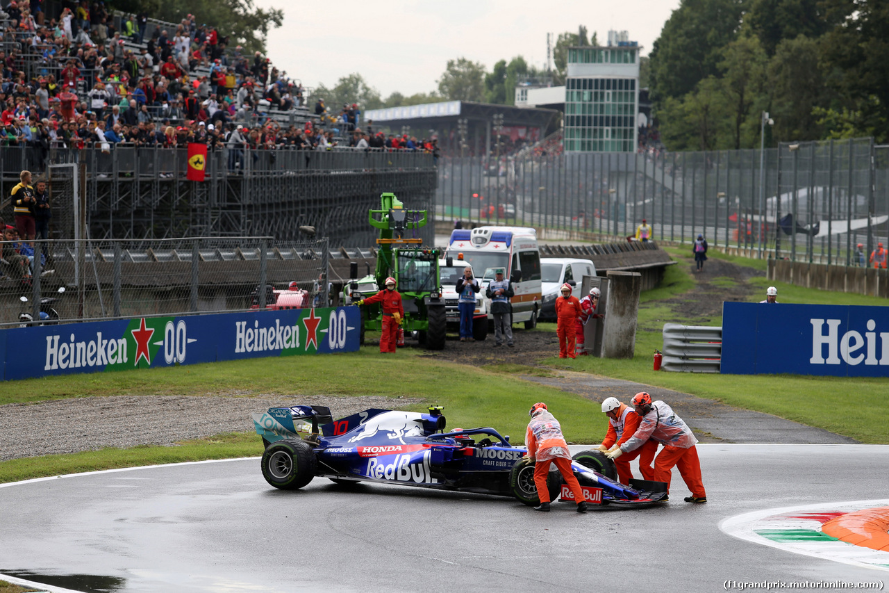 GP ITALIA, 06.09.2019 - Prove Libere 1, Pierre Gasly (FRA) Scuderia Toro Rosso STR14