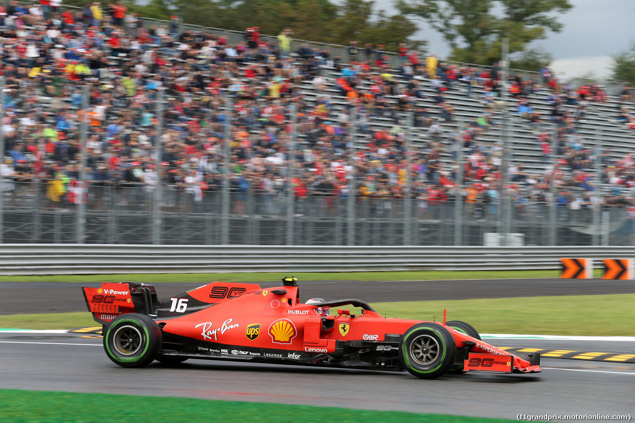 GP ITALIA, 06.09.2019 - Prove Libere 1, Charles Leclerc (MON) Ferrari SF90