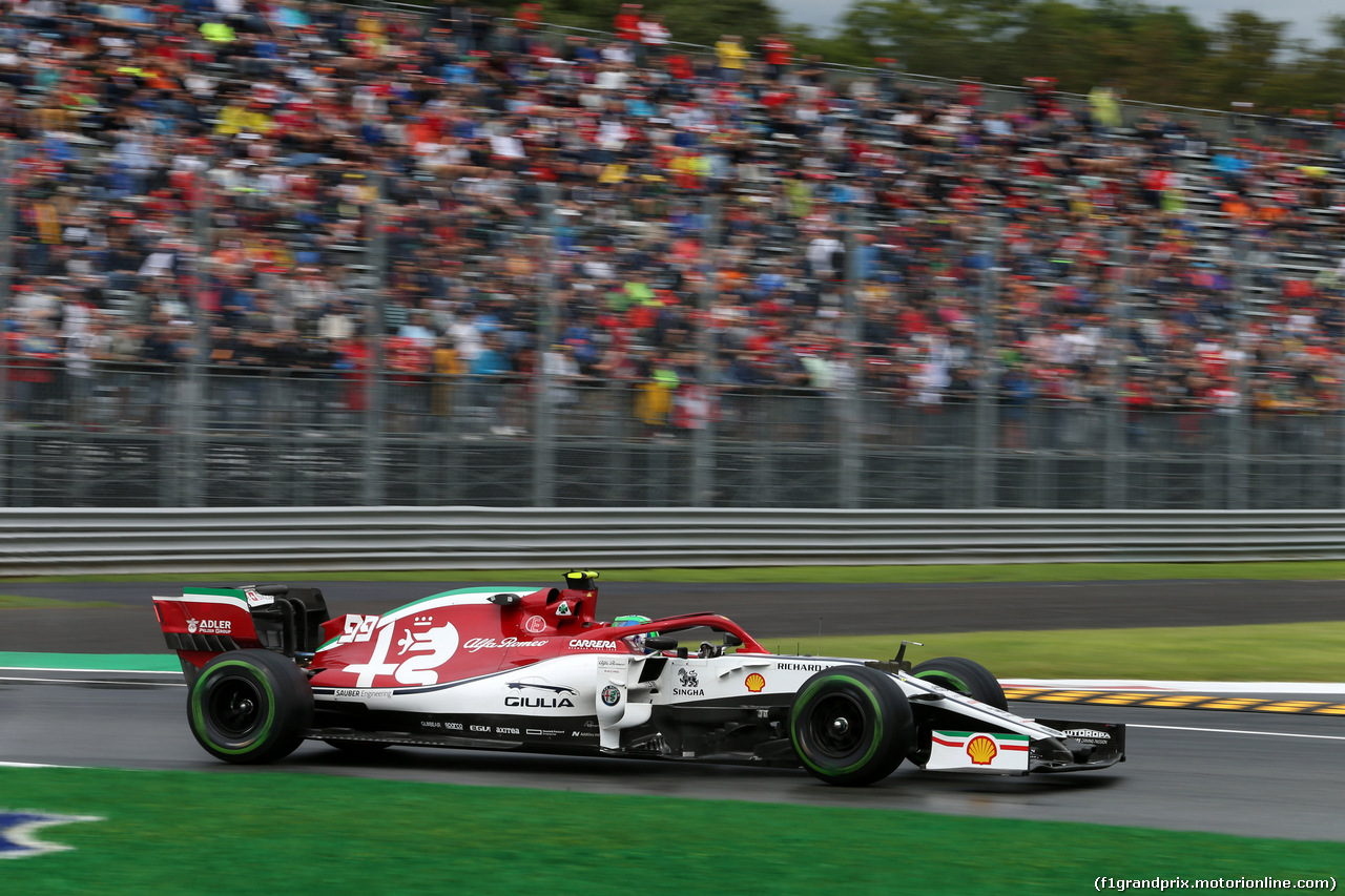 GP ITALIA, 06.09.2019 - Prove Libere 1, Antonio Giovinazzi (ITA) Alfa Romeo Racing C38