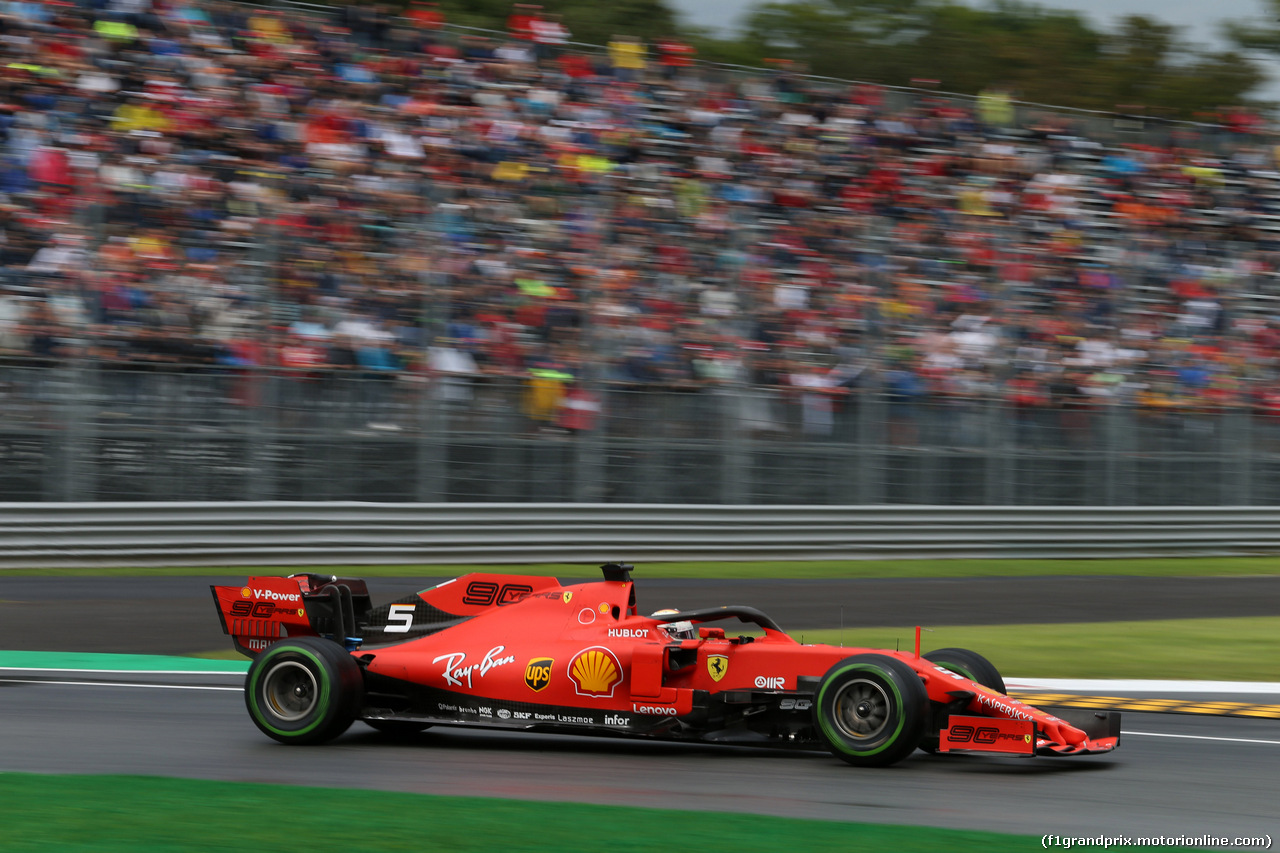 GP ITALIA, 06.09.2019 - Prove Libere 1, Sebastian Vettel (GER) Ferrari SF90