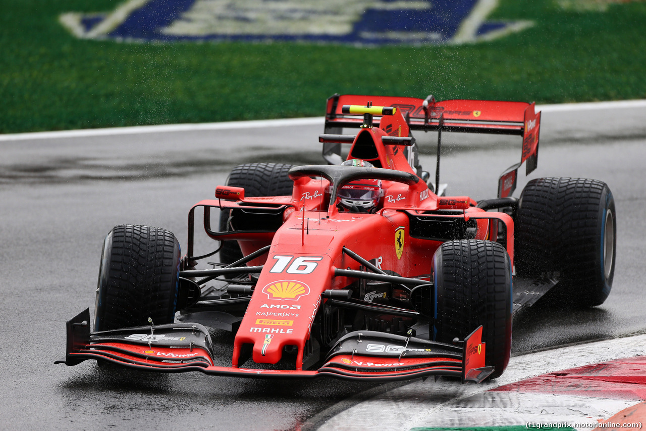 GP ITALIA, 06.09.2019 - Prove Libere 1, Charles Leclerc (MON) Ferrari SF90