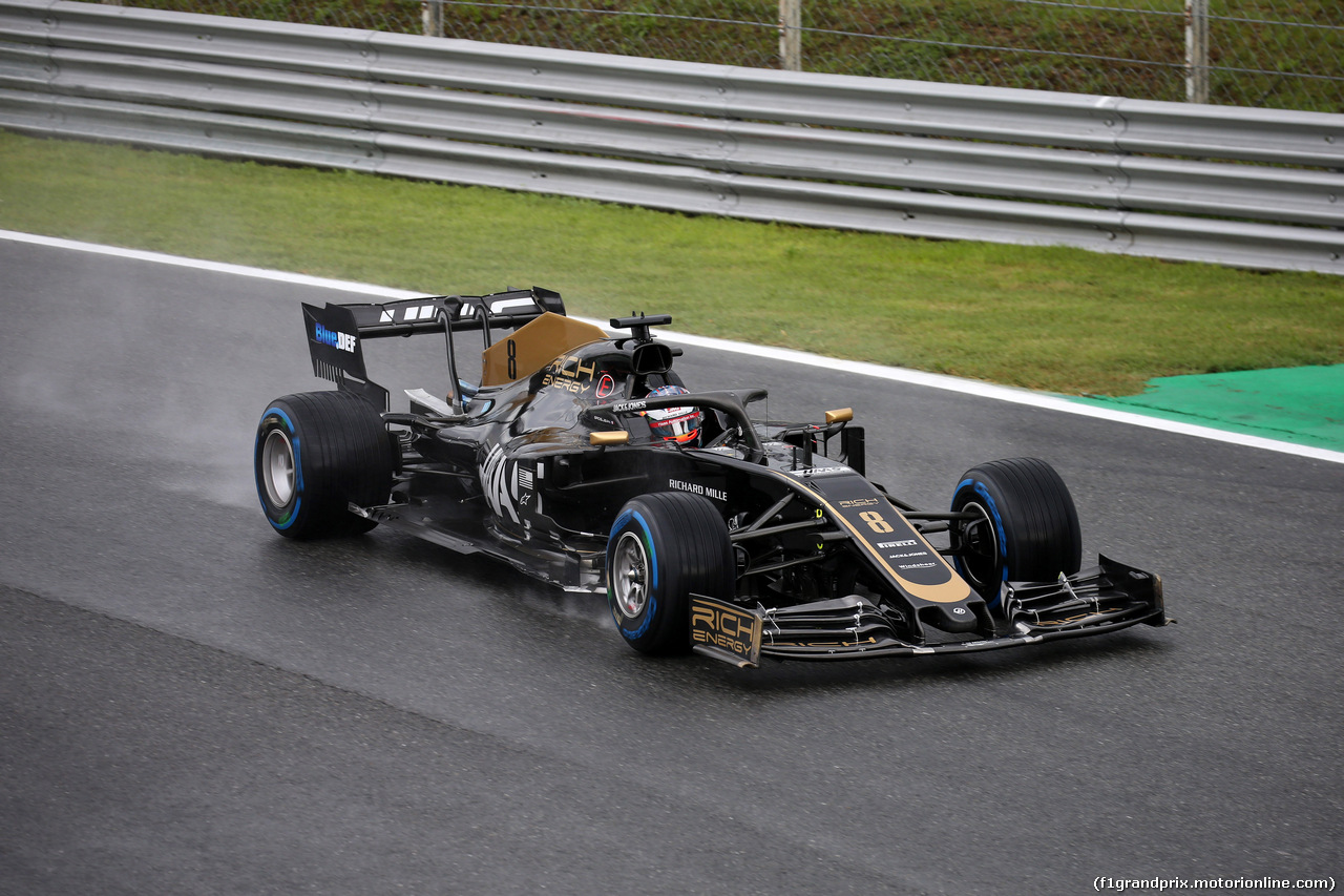 GP ITALIA, 06.09.2019 - Prove Libere 1, Romain Grosjean (FRA) Haas F1 Team VF-19