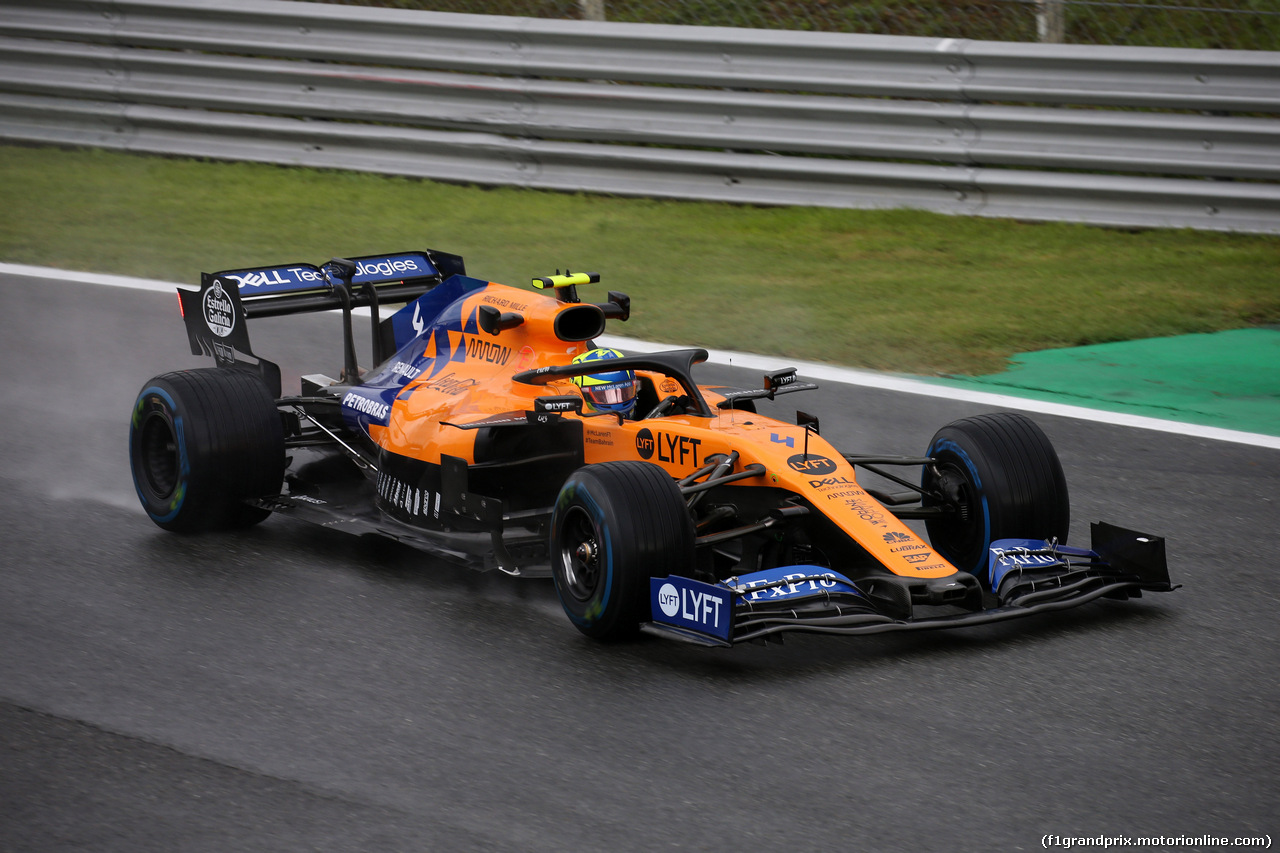 GP ITALIA, 06.09.2019 - Prove Libere 1, Lando Norris (GBR) Mclaren F1 Team MCL34