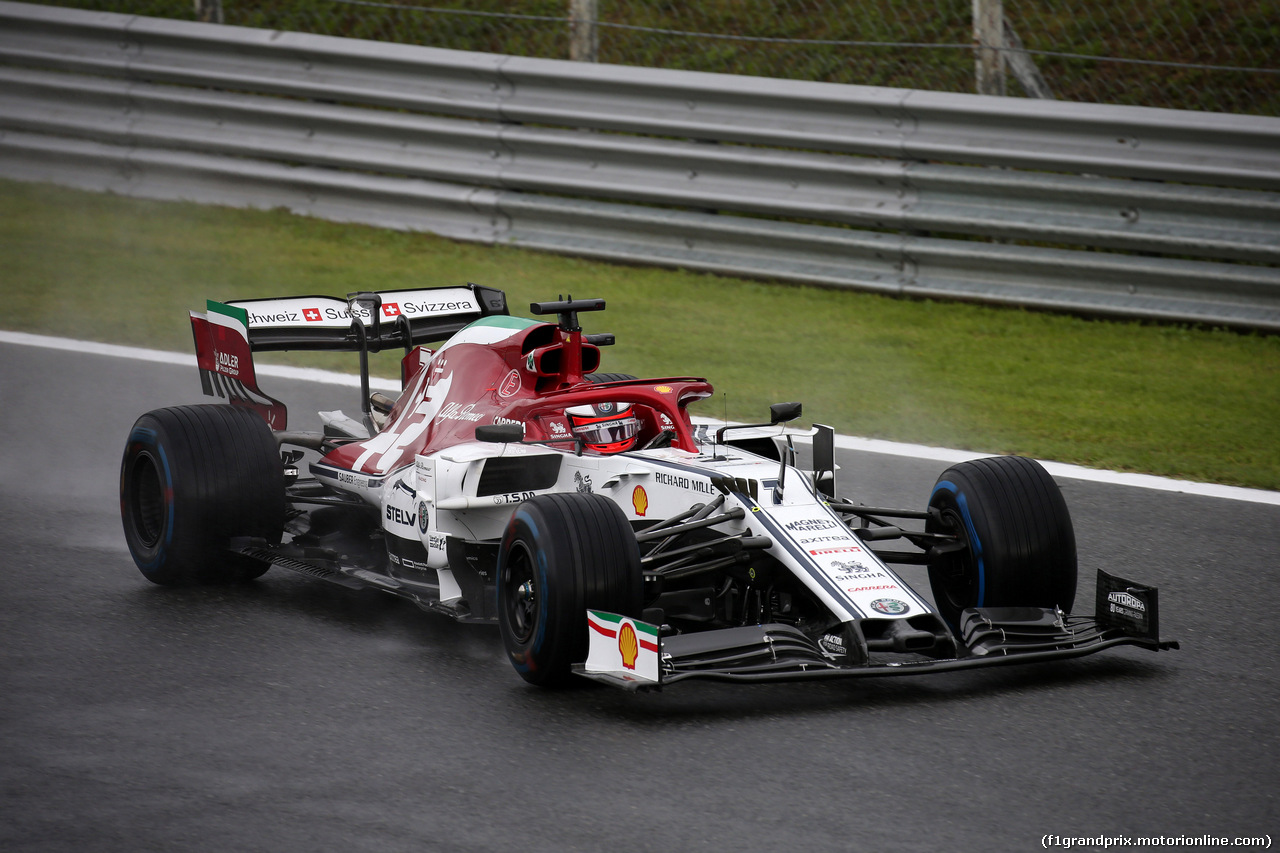 GP ITALIA, 06.09.2019 - Prove Libere 1, Kimi Raikkonen (FIN) Alfa Romeo Racing C38