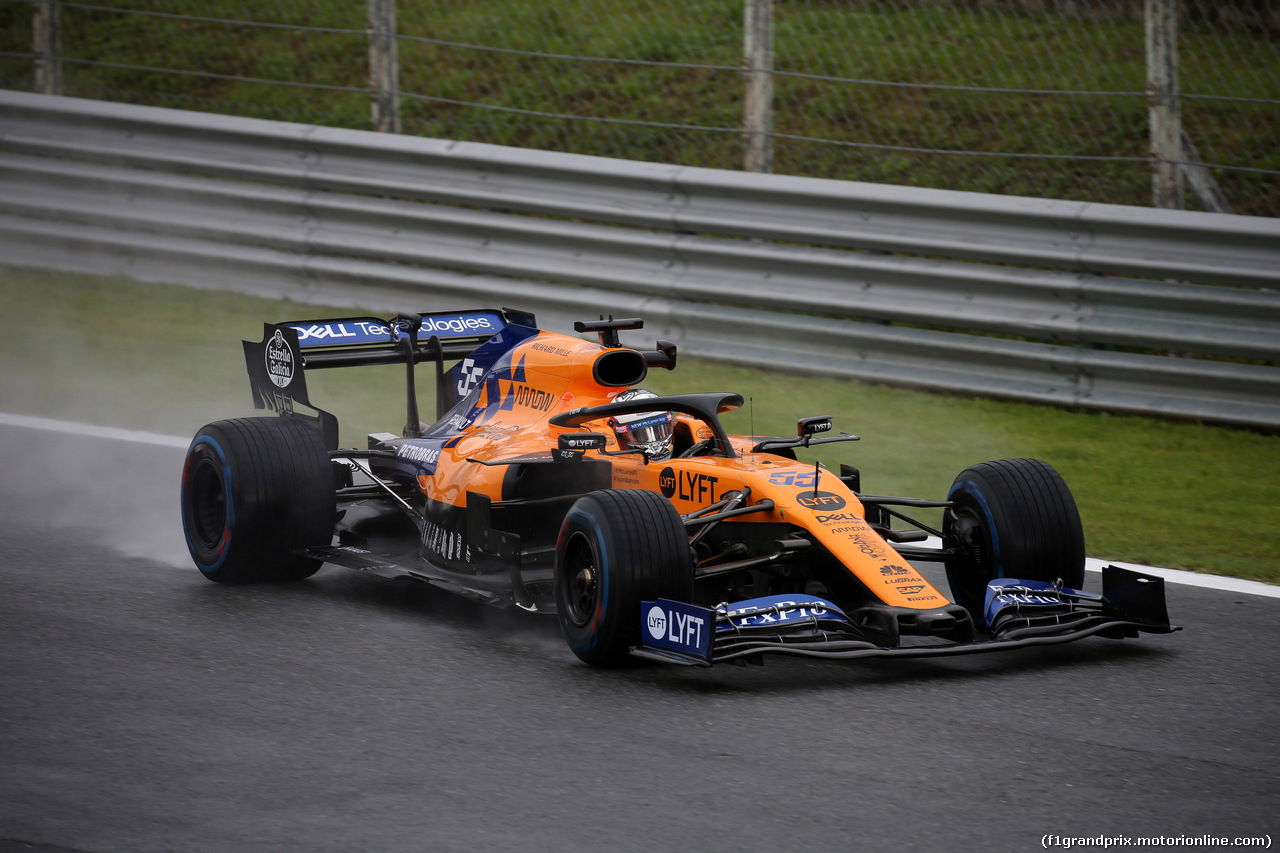 GP ITALIA, 06.09.2019 - Prove Libere 1, Carlos Sainz Jr (ESP) Mclaren F1 Team MCL34