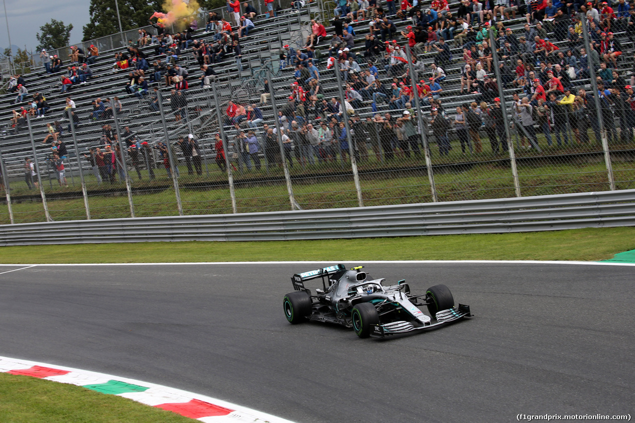 GP ITALIA, 06.09.2019 - Prove Libere 1, Valtteri Bottas (FIN) Mercedes AMG F1 W010