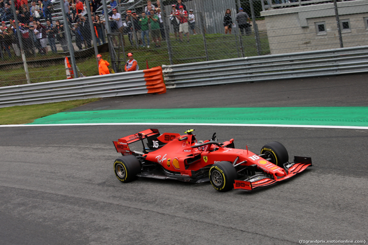 GP ITALIA, 06.09.2019 - Prove Libere 1, Charles Leclerc (MON) Ferrari SF90