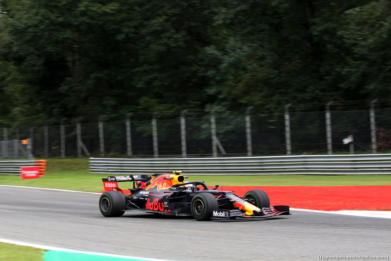 GP ITALIA, 06.09.2019 - Prove Libere 1, Max Verstappen (NED) Red Bull Racing RB15