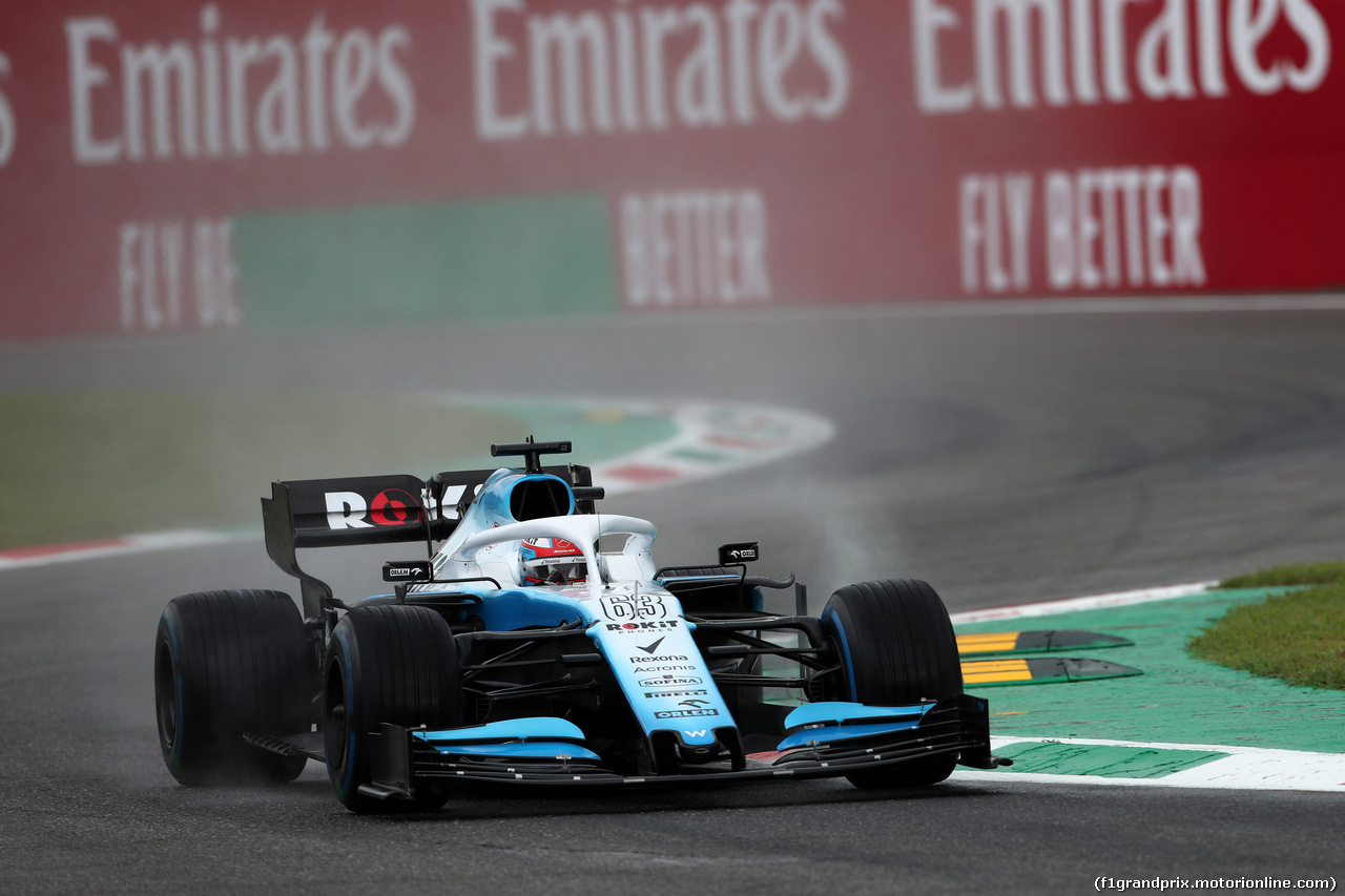 GP ITALIA, 06.09.2019 - Prove Libere 1, George Russell (GBR) Williams Racing FW42