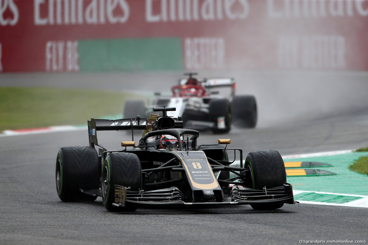 GP ITALIA, 06.09.2019 - Prove Libere 1, Romain Grosjean (FRA) Haas F1 Team VF-19