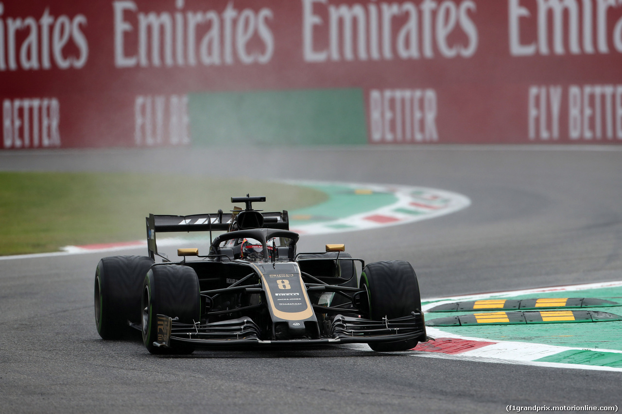 GP ITALIA, 06.09.2019 - Prove Libere 1, Romain Grosjean (FRA) Haas F1 Team VF-19