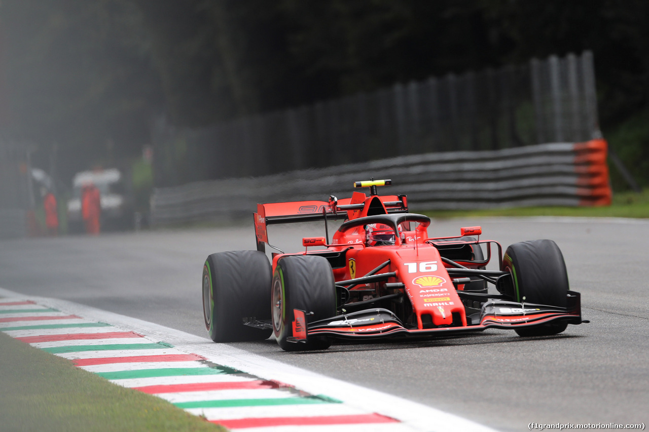 GP ITALIA, 06.09.2019 - Prove Libere 1, Charles Leclerc (MON) Ferrari SF90