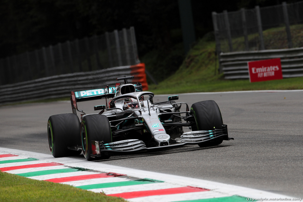 GP ITALIA, 06.09.2019 - Prove Libere 1, Lewis Hamilton (GBR) Mercedes AMG F1 W10
