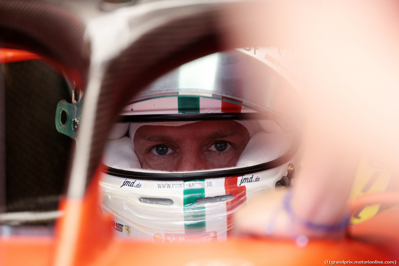 GP ITALIA, 06.09.2019 - Prove Libere 2, Sebastian Vettel (GER) Ferrari SF90
