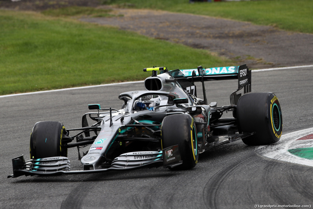 GP ITALIA, 06.09.2019 - Prove Libere 2, Valtteri Bottas (FIN) Mercedes AMG F1 W010