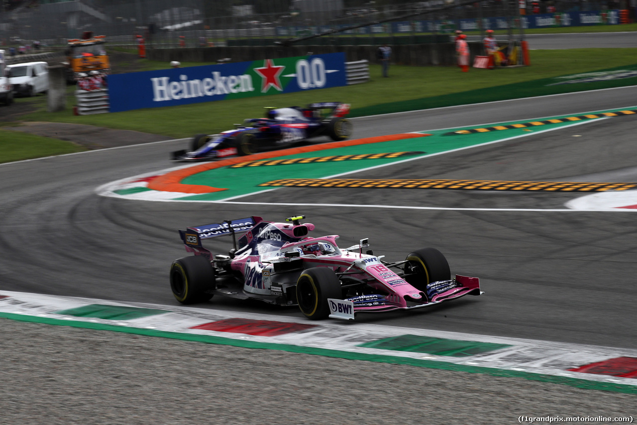 GP ITALIA, 06.09.2019 - Prove Libere 2, Lance Stroll (CDN) Racing Point F1 Team RP19