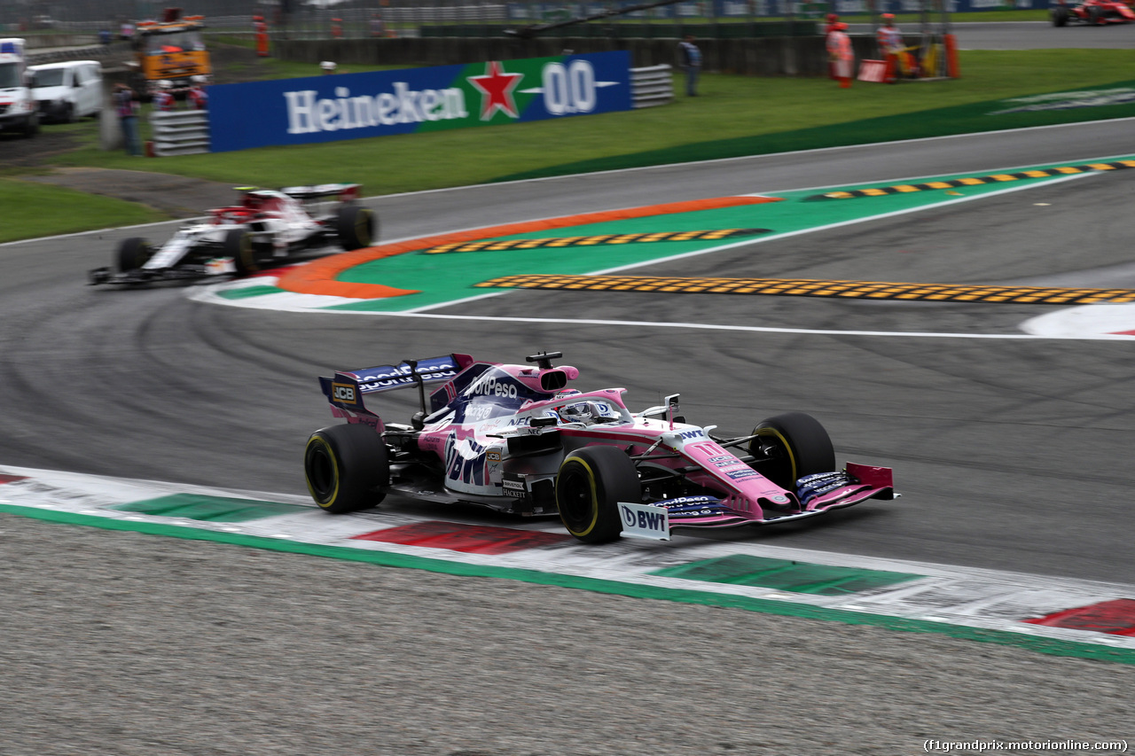 GP ITALIA, 06.09.2019 - Prove Libere 2, Sergio Perez (MEX) Racing Point F1 Team RP19