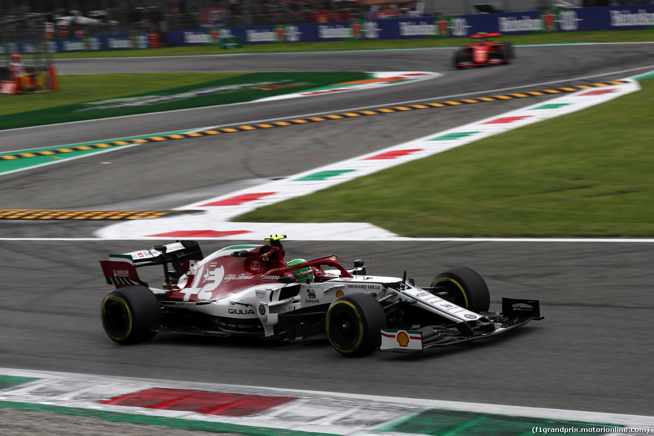 GP ITALIA, 06.09.2019 - Prove Libere 2, Antonio Giovinazzi (ITA) Alfa Romeo Racing C38