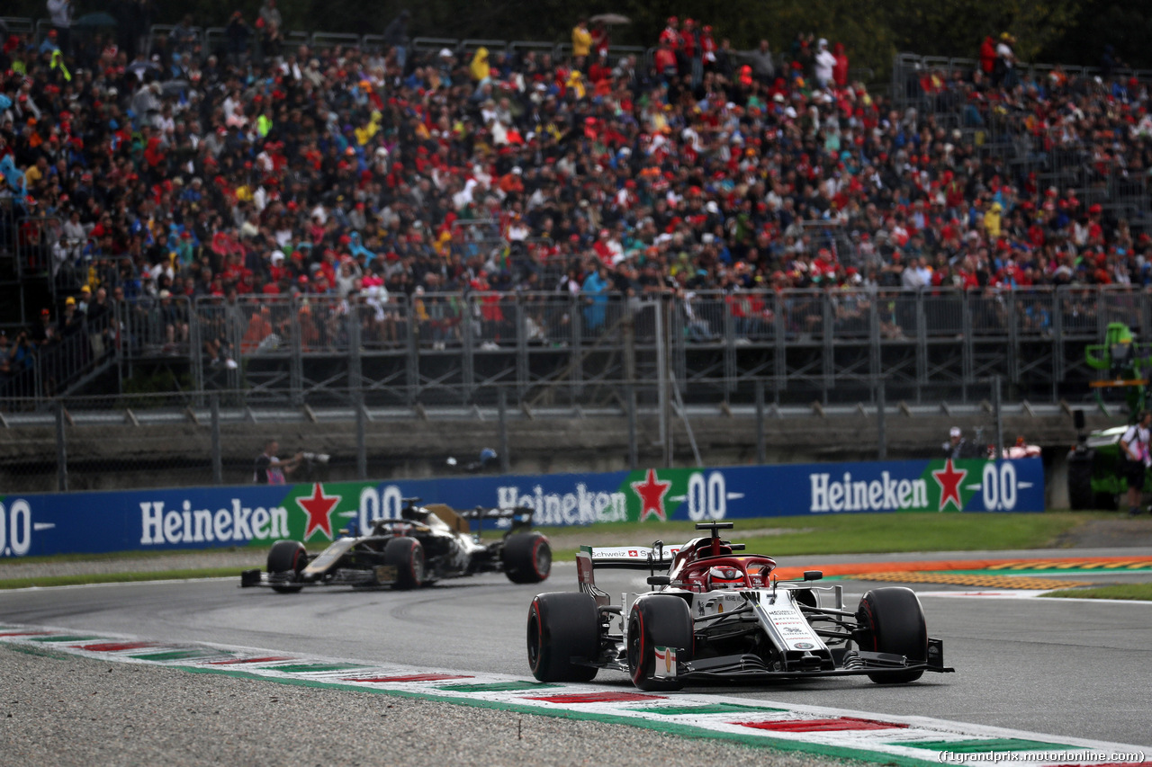 GP ITALIA, 06.09.2019 - Prove Libere 2, Kimi Raikkonen (FIN) Alfa Romeo Racing C38