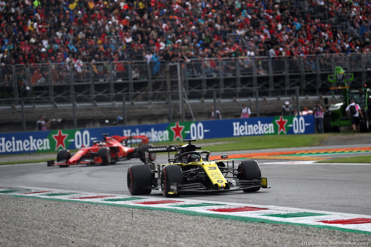 GP ITALIA, 06.09.2019 - Prove Libere 2, Daniel Ricciardo (AUS) Renault Sport F1 Team RS19