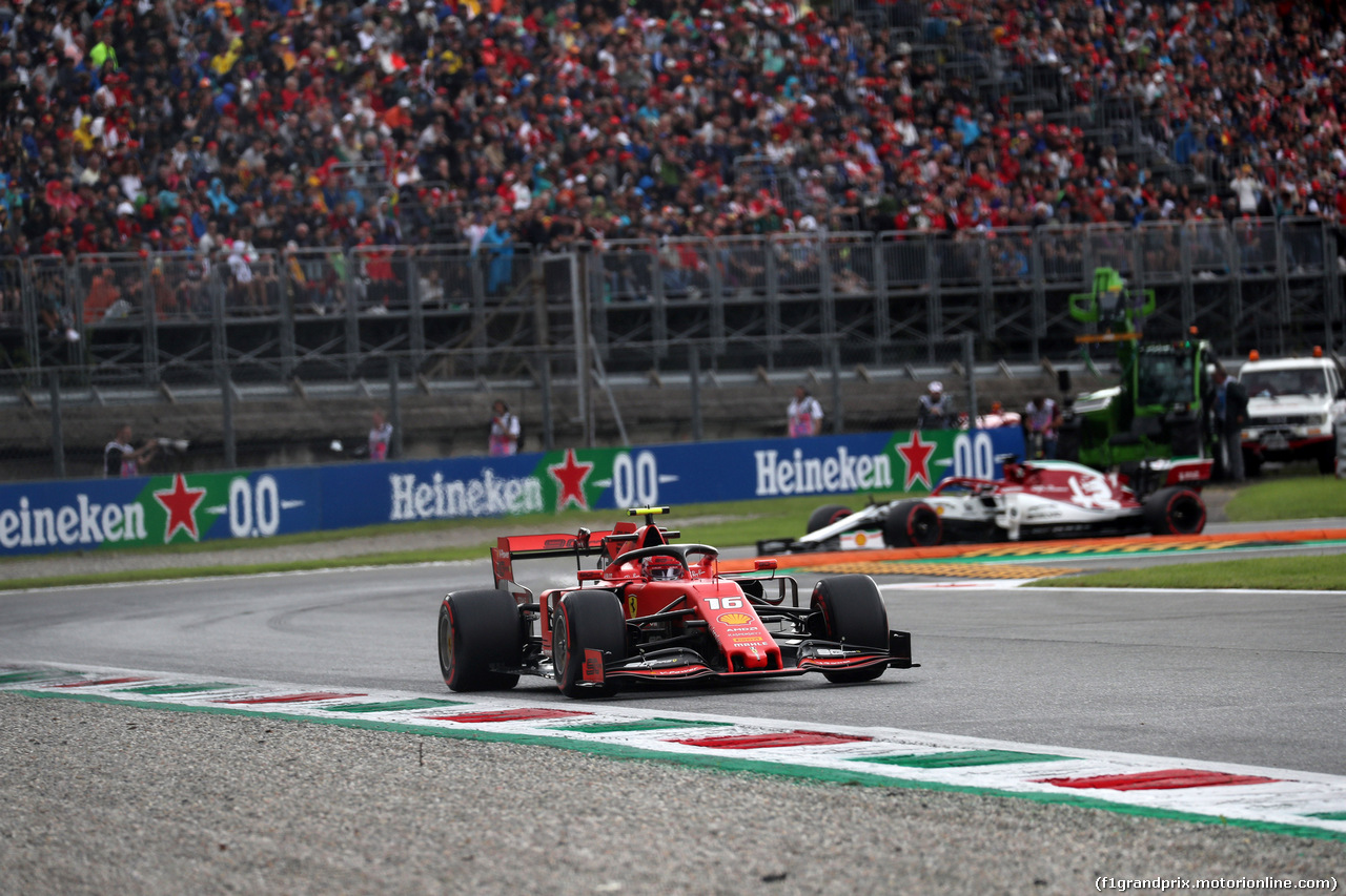 GP ITALIA, 06.09.2019 - Prove Libere 2, Charles Leclerc (MON) Ferrari SF90
