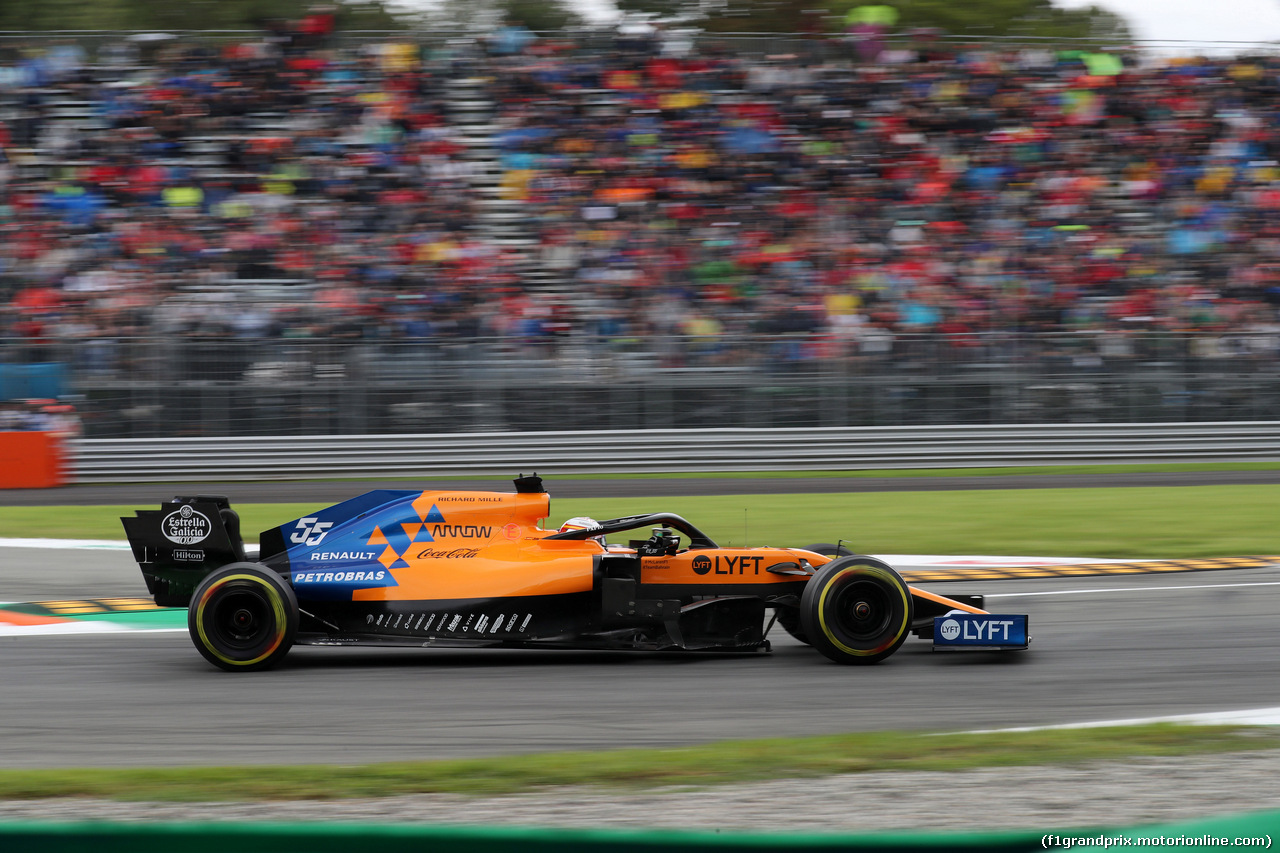 GP ITALIA, 06.09.2019 - Prove Libere 2, Carlos Sainz Jr (ESP) Mclaren F1 Team MCL34