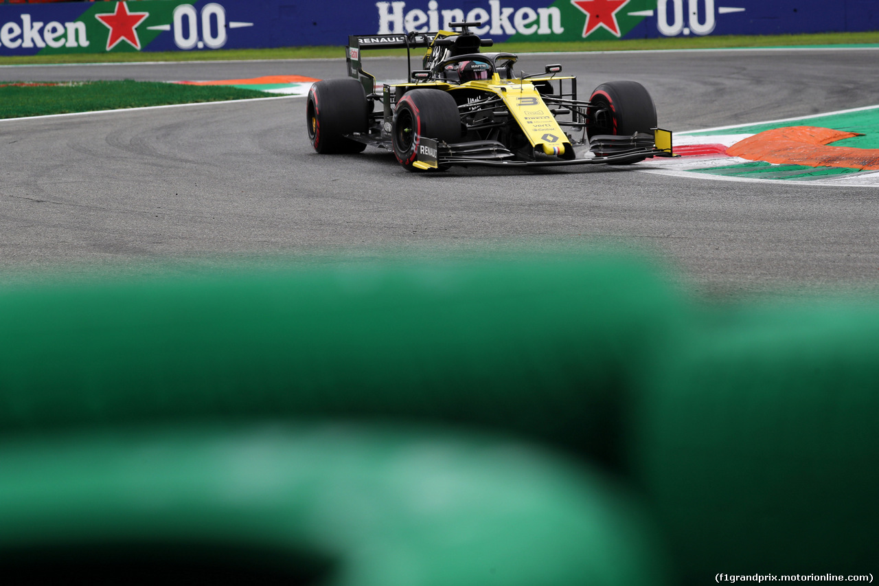 GP ITALIA, 06.09.2019 - Prove Libere 2, Daniel Ricciardo (AUS) Renault Sport F1 Team RS19