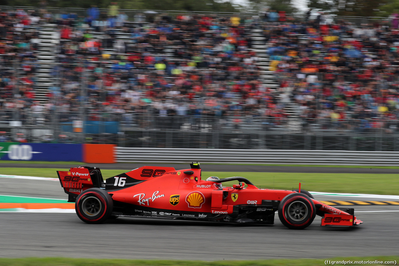 GP ITALIA, 06.09.2019 - Prove Libere 2, Charles Leclerc (MON) Ferrari SF90