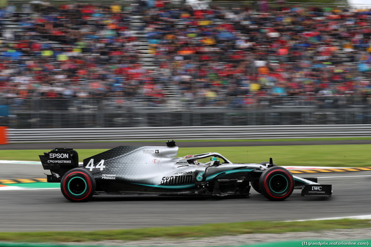 GP ITALIA, 06.09.2019 - Prove Libere 2, Lewis Hamilton (GBR) Mercedes AMG F1 W10