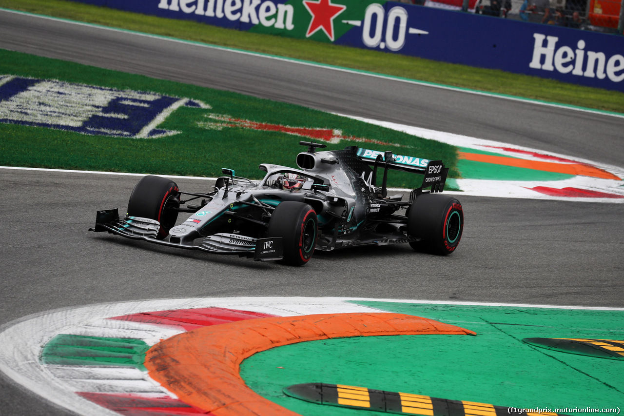 GP ITALIA, 06.09.2019 - Prove Libere 2, Lewis Hamilton (GBR) Mercedes AMG F1 W10