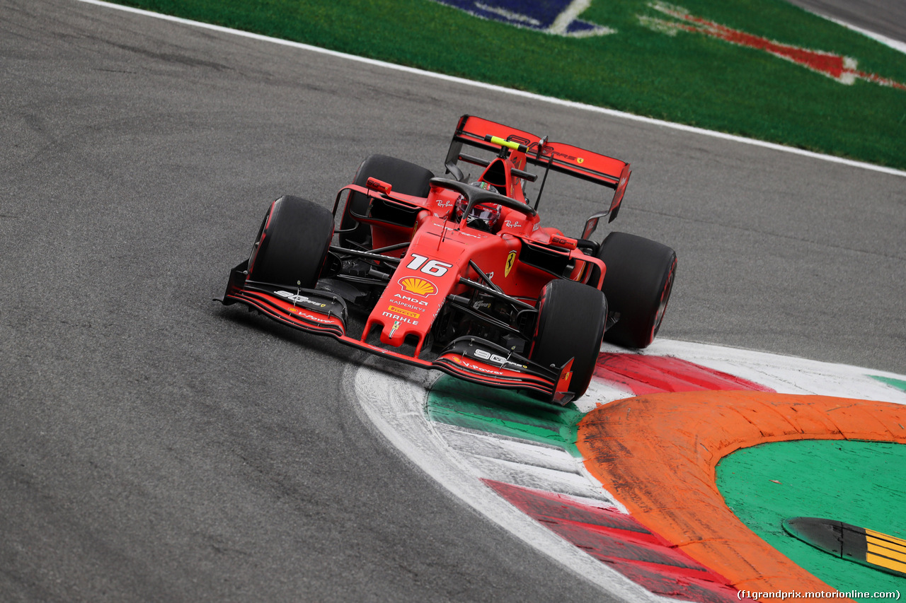 GP ITALIA, 06.09.2019 - Prove Libere 2, Charles Leclerc (MON) Ferrari SF90