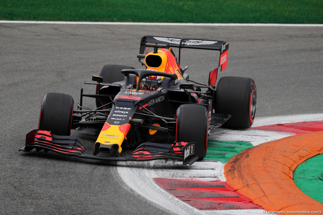 GP ITALIA, 06.09.2019 - Prove Libere 2, Max Verstappen (NED) Red Bull Racing RB15