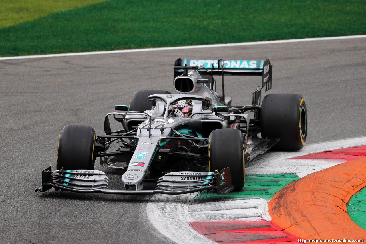 GP ITALIA, 06.09.2019 - Prove Libere 2, Lewis Hamilton (GBR) Mercedes AMG F1 W10