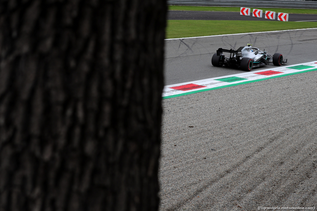 GP ITALIA, 06.09.2019 - Prove Libere 2, Valtteri Bottas (FIN) Mercedes AMG F1 W010
