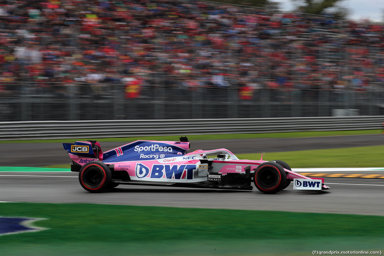 GP ITALIA, 06.09.2019 - Prove Libere 2, Sergio Perez (MEX) Racing Point F1 Team RP19