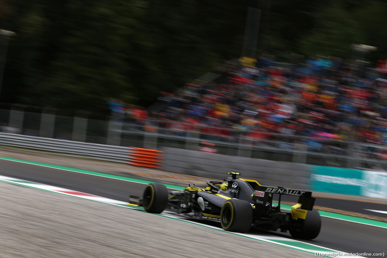 GP ITALIA, 06.09.2019 - Prove Libere 2, Nico Hulkenberg (GER) Renault Sport F1 Team RS19