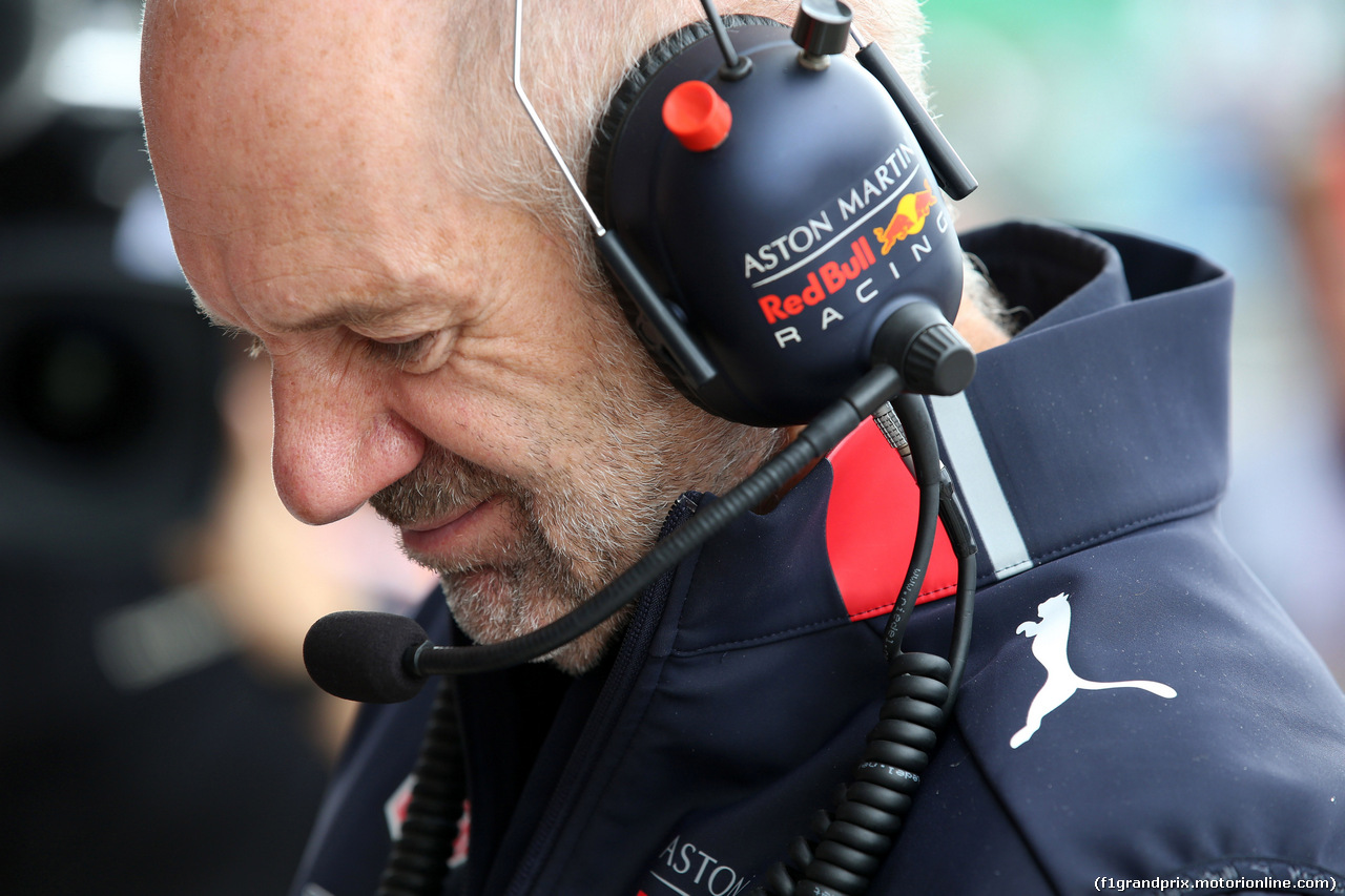 GP ITALIA, 06.09.2019 - Prove Libere 2, Adrian Newey (GBR), Red Bull Racing , Technical Operations Director