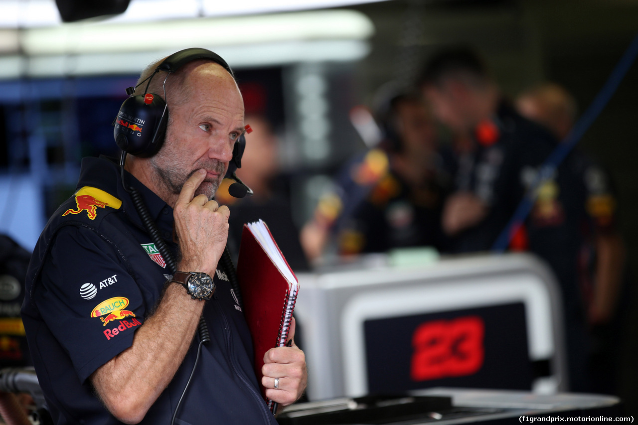 GP ITALIA, 06.09.2019 - Prove Libere 2, Adrian Newey (GBR), Red Bull Racing , Technical Operations Director