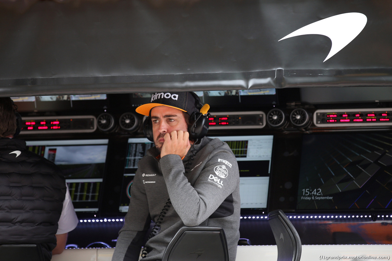 GP ITALIA, 06.09.2019 - Prove Libere 2, Fernando Alonso (ESP)