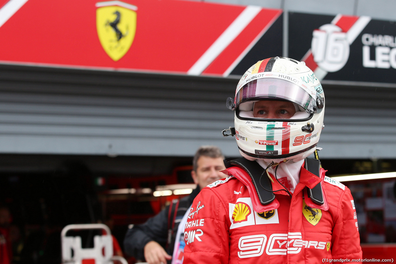 GP ITALIA, 06.09.2019 - Prove Libere 2, Sebastian Vettel (GER) Ferrari SF90