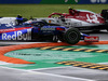 GP ITALIA, 06.09.2019 - Free Practice 1, Pierre Gasly (FRA) Scuderia Toro Rosso STR14 spins e is passed by Antonio Giovinazzi (ITA) Alfa Romeo Racing C38