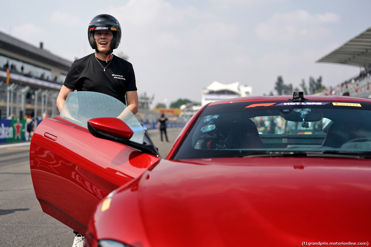 GP MESSICO, DJ Tiesto (NLD) - Pirelli Hot Laps.
27.10.2019.