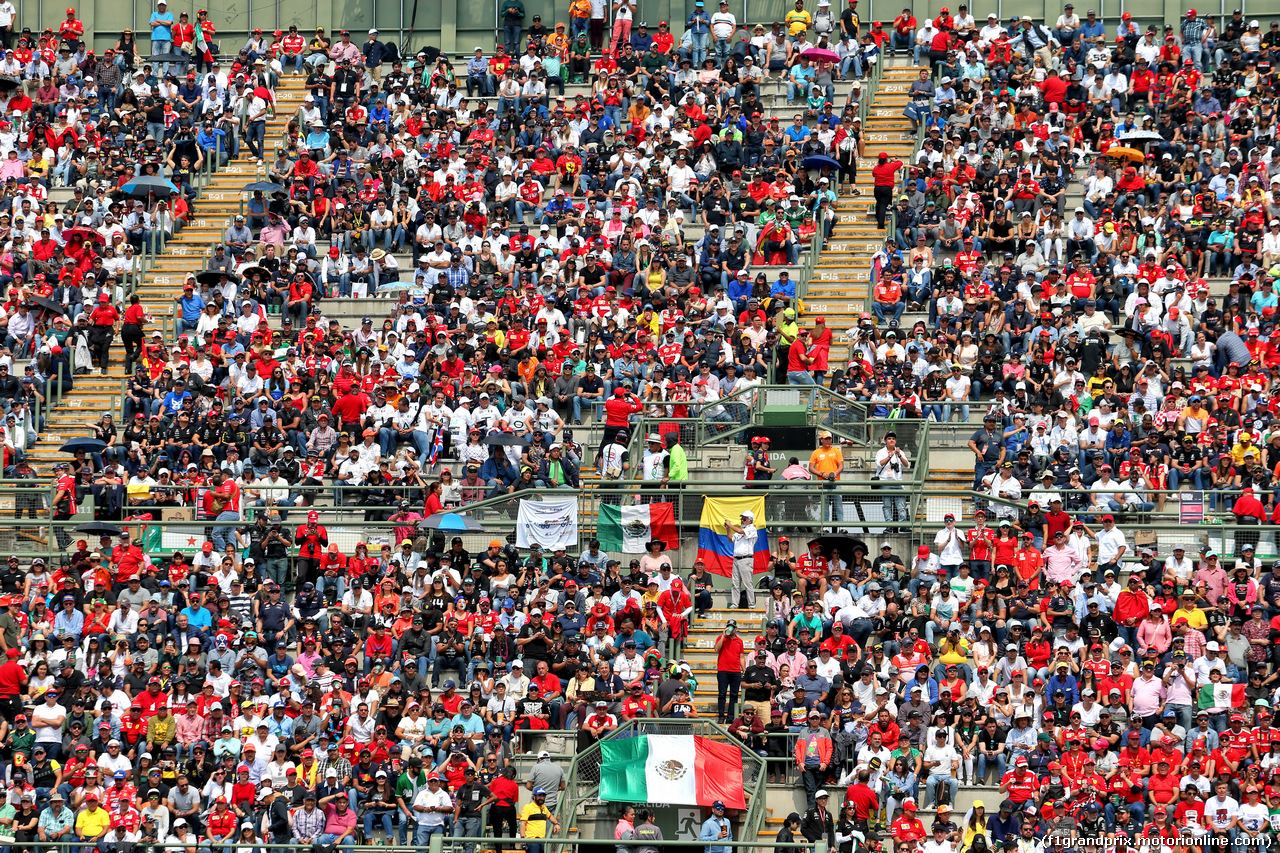 GP MESSICO, Fans in the grandstand.
27.10.2019.