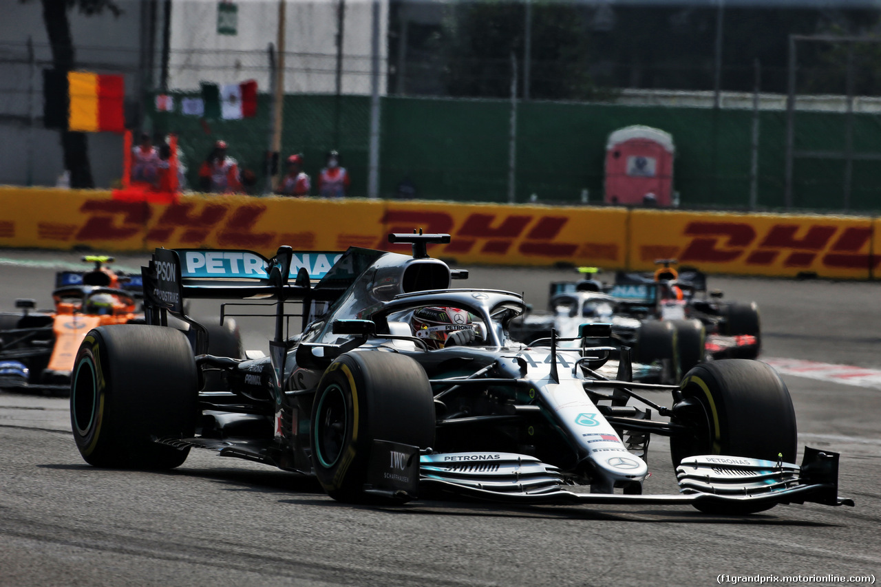 GP MESSICO, Lewis Hamilton (GBR) Mercedes AMG F1 W10.
27.10.2019.
