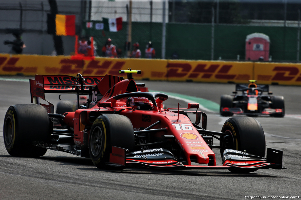 GP MESSICO, Charles Leclerc (MON) Ferrari SF90.
27.10.2019.