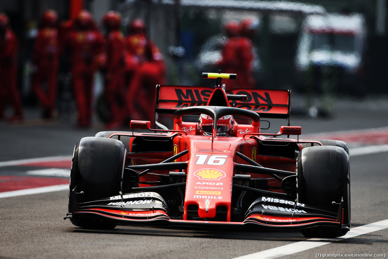 GP MESSICO, Charles Leclerc (MON) Ferrari SF90.
27.10.2019.