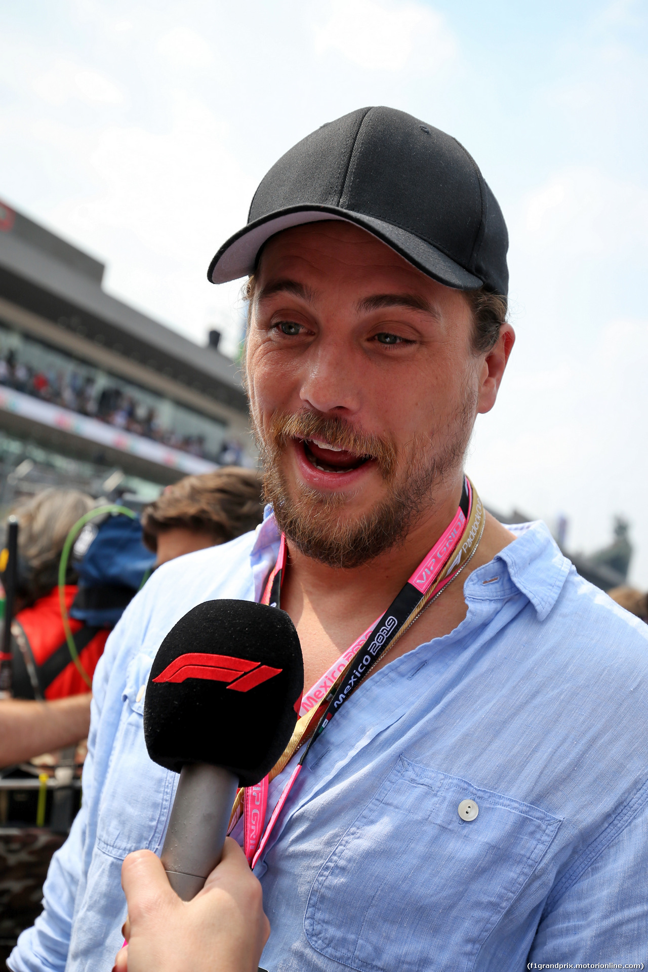 GP MESSICO, Ben Robson (GBR) Actor on the grid.
27.10.2019.