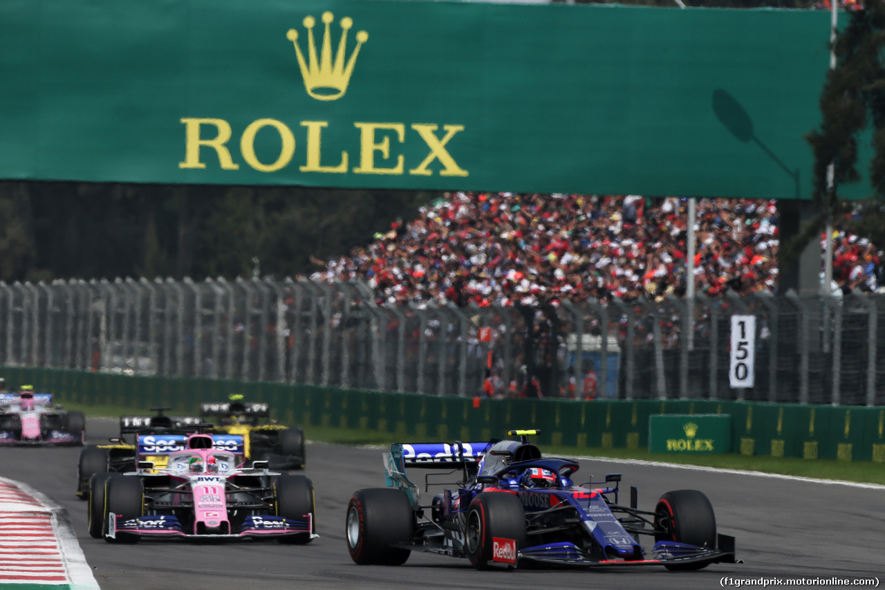 GP MESSICO, Pierre Gasly (FRA) Scuderia Toro Rosso STR14.
27.10.2019.